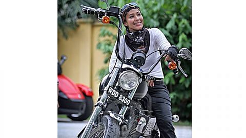 Motosikal, hutan dan lautan pencetus bahagia Fauziah Latiff
