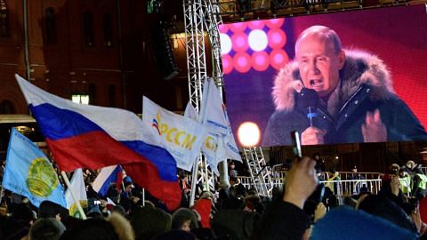 Putin dipilih jadi presiden Russia selama enam tahun lagi
