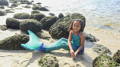 'Ikan duyung' cilik ingin selami kesedaran alam sekitar di Ekspo Selam Asia