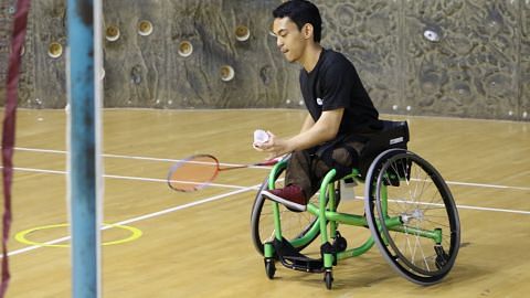 Badminton kerusi roda pembakar semangat muda