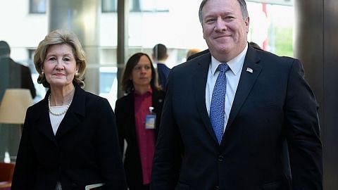 Setiausaha Negara baru AS adakan perbincangan dengan sekutu di Brussels