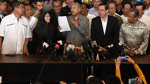 PILIHAN RAYA UMUM MALAYSIA Pakatan Harapan akan usahakan pengampunan diraja bagi Anwar