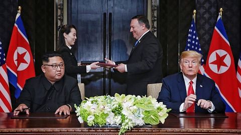 SUSULAN SIDANG PUNCAK AMERIKA SYARIKAT-KOREA UTARA Proses damai Semenanjung Korea bermula
