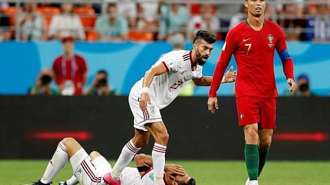Siku pemain Iran: Ronaldo nasib baik tak kena kad merah
