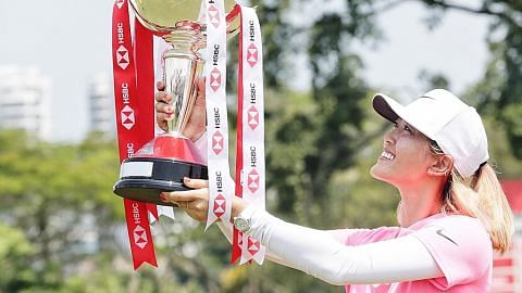 Kegembiraan 'berganda' bagi Kejohanan Golf Dunia Wanita HSBC