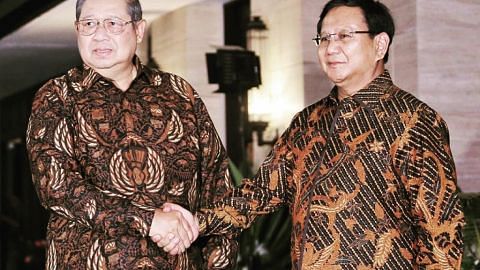 SBY, Prabowo bincang tanding pilihan raya presiden