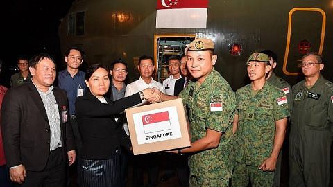 Kolonel Mohd Fahmi ketuai misi SAF hulur bantuan kemanusiaan