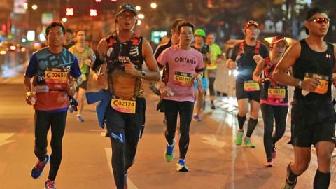 Sertai larian maraton selepas terap gaya hidup sihat