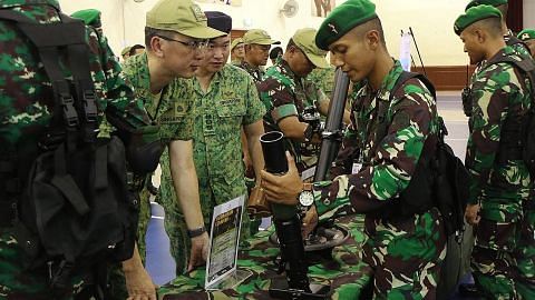 Perkukuh hubungan pertahanan S'pura-Indonesia
