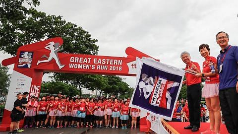 Lebih 14,500 wanita sertai larian Great Eastern