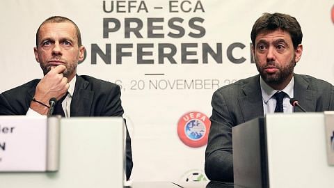 BOLA SEPAK EROPAH 'Tidak ada Liga Super Eropah yang akan dibentuk'
