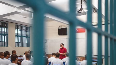 34 inmates from Tanah Merah Prison School sat for A-Level examinations in 2018
