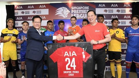 AIA singapore official sponsor of Singapore Premier League 2019