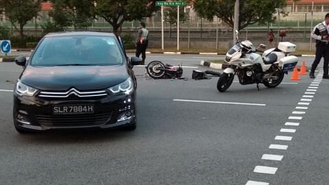 Motorcyclist dies from injuries after collision with car in Ang Mo Kio