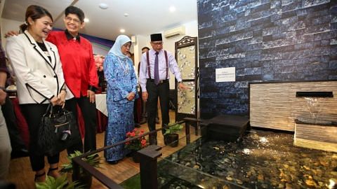 President Halimah Yacob officially launched Ain Society’s second cancer centre at Haig Road