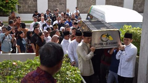 Singapore leaders offer condolences on death of former Indonesian first lady Ani Yudhoyono