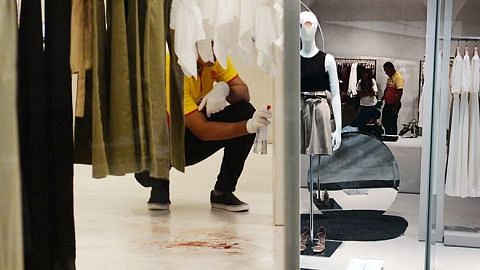 Toddler dies after standing mirror falls on her in fashion store at Jewel Changi Airport