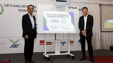 Epson, Geylang International lanjut kerjasama