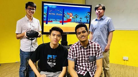 Pelajar TP hasilkan mainan realiti maya 'luncur air'