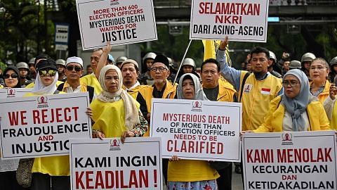 Mahkamah mula sidang kes cabar keputusan pilihan raya Indonesia