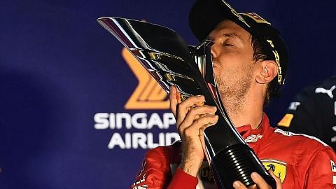 FORMULA SATU (F1) Tuah Vettel di litar S'pura