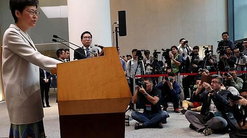Pemimpin HK akui undi papar 'rasa tidak puas hati' terhadap pemerintah