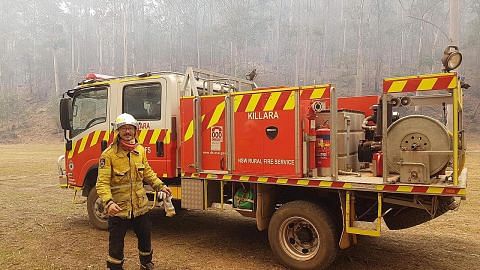 Siswa warga S'pura bantu padam kebakaran di Sydney secara sukarela