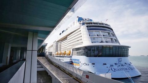 Royal Caribbean cruise ship returns to S'pore after passenger tests positive for Covid-19