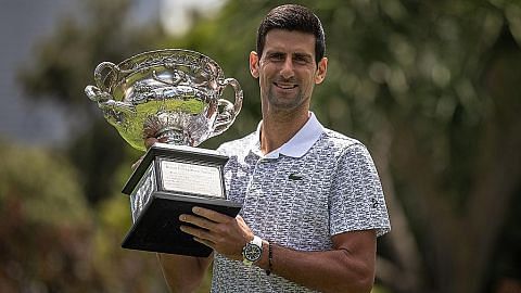 TENIS TERBUKA AUSTRALIA Jaguh tenis Novak Djokovic pertahan mahkota Terbuka Australia