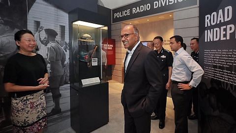 Pameran sejarah 200 tahun polis S'pura jaga keamanan negara
