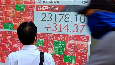 Pasaran saham Asia merosot paras rendah