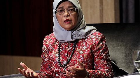 Presiden Halimah: Wanita punya hak dihormati, dihargai