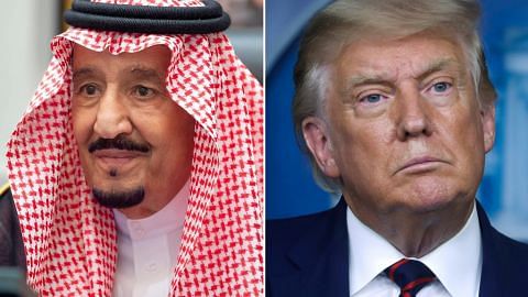 Raja Salman beritahu Trump Saudi mahu huraian adil, tetap bagi masalah Palestin