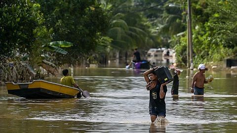 Banjir di 5 negeri, lebih 43,000 masih di pusat pemindahan