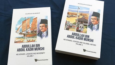 Dua buku baru bentang kajian 25 tahun tentang Munshi Abdullah