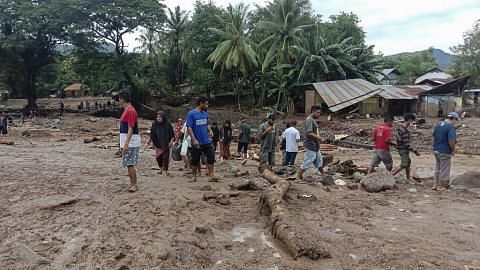 Lebih 150 maut, hilang dek taufan di Indonesia, Timor-Leste