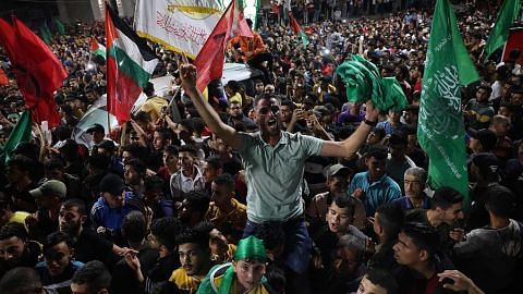 KONFLIK ISRAEL-PALESTIN Israel, Hamas umum gencatan senjata