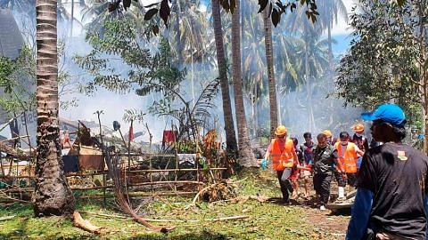 Pesawat tentera Filipina terhempas semasa mendarat di Sulu: 17 terbunuh