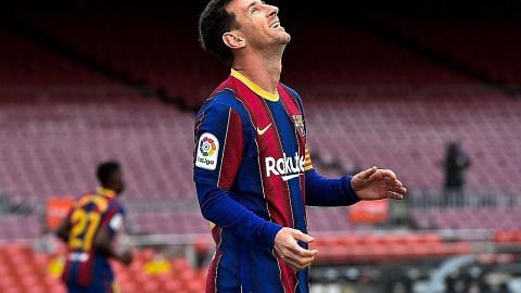 Messi kekal di Barca lima tahun lagi
