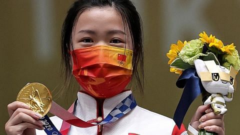 Penembak China raih emas pertama Sukan Olimpik Tokyo