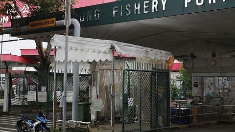 Kelompok Pelabuhan Perikanan Jurong, pasar Hong Lim ditutup