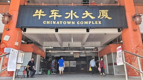 Chinatown Complex ditutup hingga lusa disebabkan kelompok dengan 66 kes