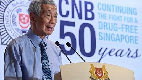 S'pura akan kekal bertegas ke atas salah guna dadah: PM Lee