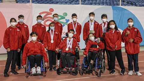 Team SG cemerlang dengan lima emas, tiga perak dan dua gangsa
