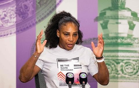 UBAH TUJUAN: Pada usia 40 tahun, pemenang 23 Grand Slam, Serena Williams, merancang menumpukan pada perkara lain yang lebih penting dalam hidupnya tak lama lagi. - Foto AFP