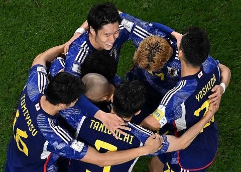 MASA DEPAN CERAH:Jepun berjaya ke pusingan 16 pasukan terakhir Piala Dunia 2022 sebelum tewas kepada pasukan perlawanan akhir 2018 Croatia menerusi sepakan penalti. - Foto AFP