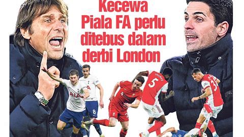 LIGA PERDANA ENGLAND: PREVIU SPURS LWN ARSENAL Kecewa Piala FA perlu ditebus dalam derbi London