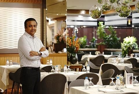 AMAT POSITIF: Encik Ali Abbas, Ketua Pegawai Eksekutif (CEO) Singapore Hospitality Group - yang mengendalikan restoran bufet seperti The Landmark @ Village Hotel Bugis - berkata inisiatif yang diumumkan adalah amat positif dan akan banyak membantu da