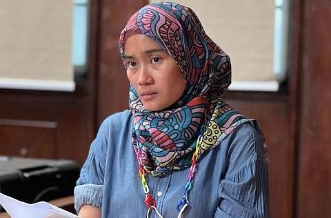 SUHAIZA AZIZ: Rasa serba salah minta pelakon Hasnul Rahmat baring atas bongkah air batu selama empat jam bagi adegan saspens dalam filem Eva. - Foto ihsan SUHAIZA AZIZ