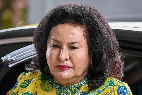 DIBERI KEBENARAN KE LUAR NEGARA: Datin Seri Rosmah Mansor. - Foto fail